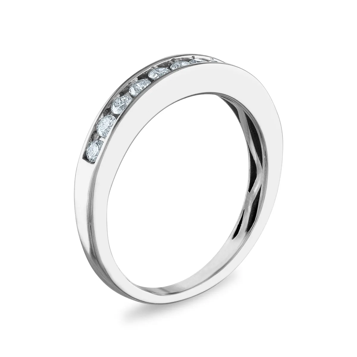 1 CTW Diamond Classic Bridal Set in 10KT White Gold