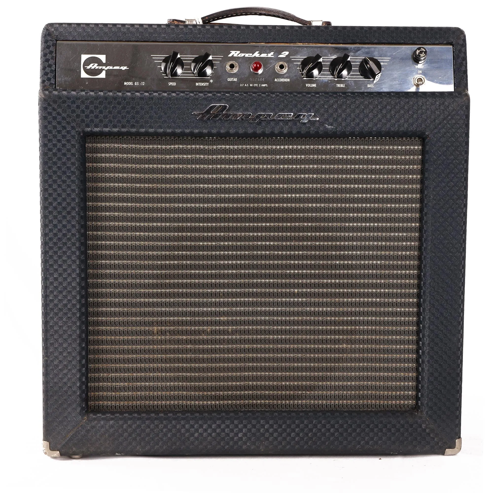 1965 Ampeg Rocket II 1x12 Combo Amplifier