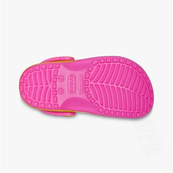 208288-6UC CLASSIC OMBRE Kids Classic Clogs Juice/Multi