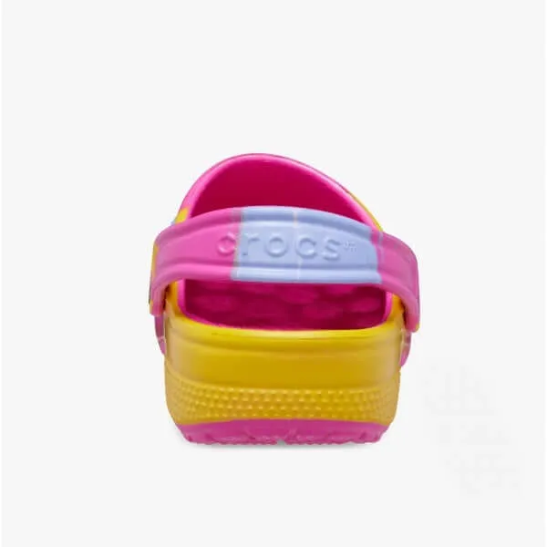 208288-6UC CLASSIC OMBRE Kids Classic Clogs Juice/Multi