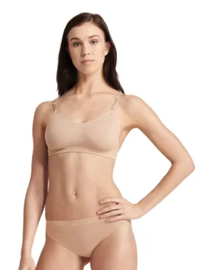 High-Quality, Comfortable 3683 Seamless Clear Back Bra