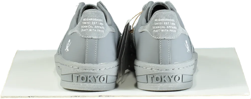 Adidas Grey X Neighborhood Superstar Sneakers UK 10