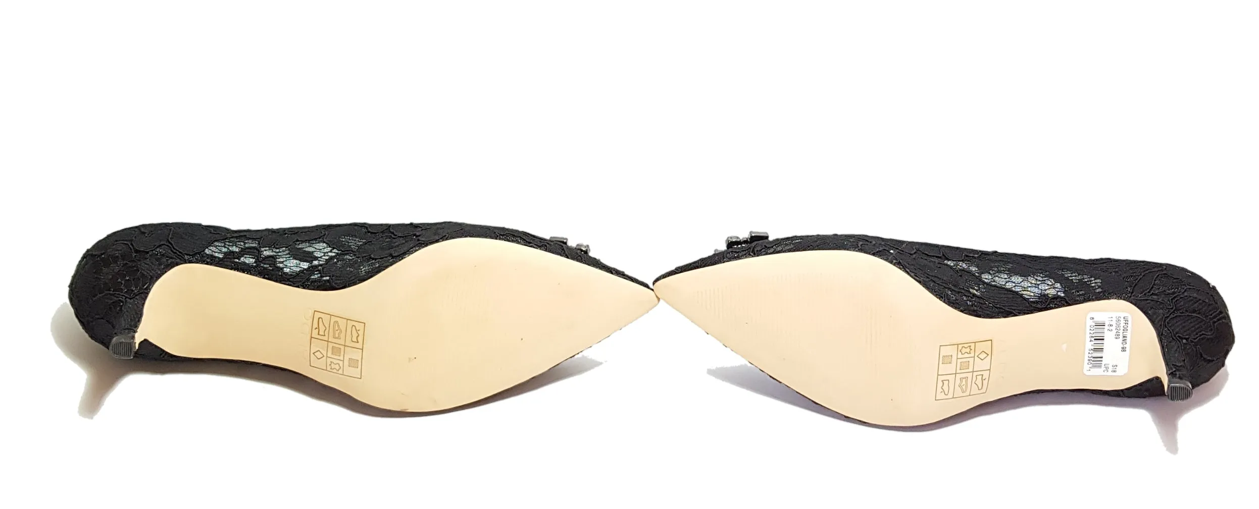 ALDO Black 'UFFOGLIANO' Lace Pumps | Brand New |