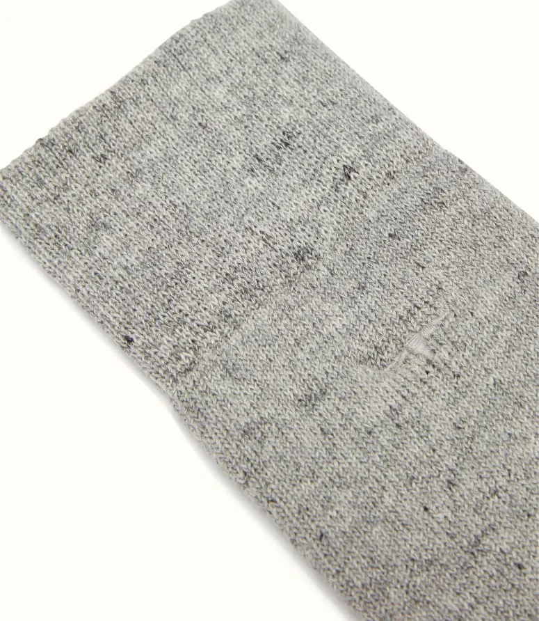 Augusta Sock - Grey Marle