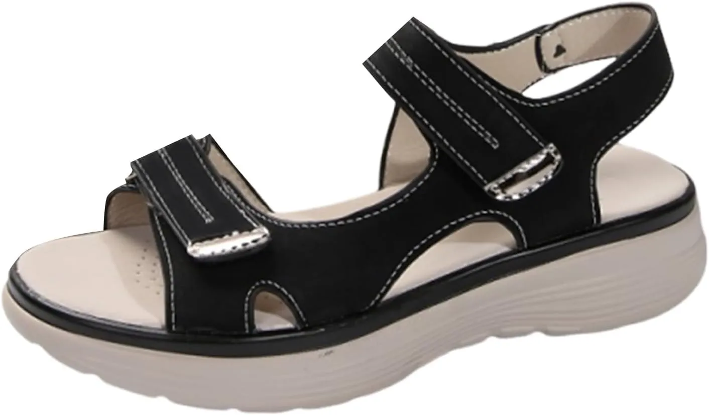 Avylays Orthopedic Sandals for Women, Women Walking Sandals with Arch Support Comfortable Outdoor Hiking Sandals