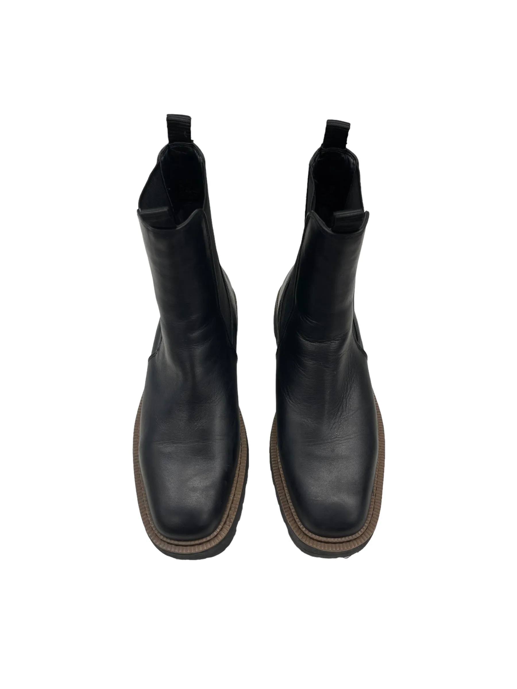 Boots Ankle Heels By Sam Edelman In Black, Size: 9