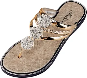 Cool Slippers Female Soft Soled Non Slip Wear Resisting Flat Beach Flops Lady Sandals Yoga Mat Sling Sandals for Women