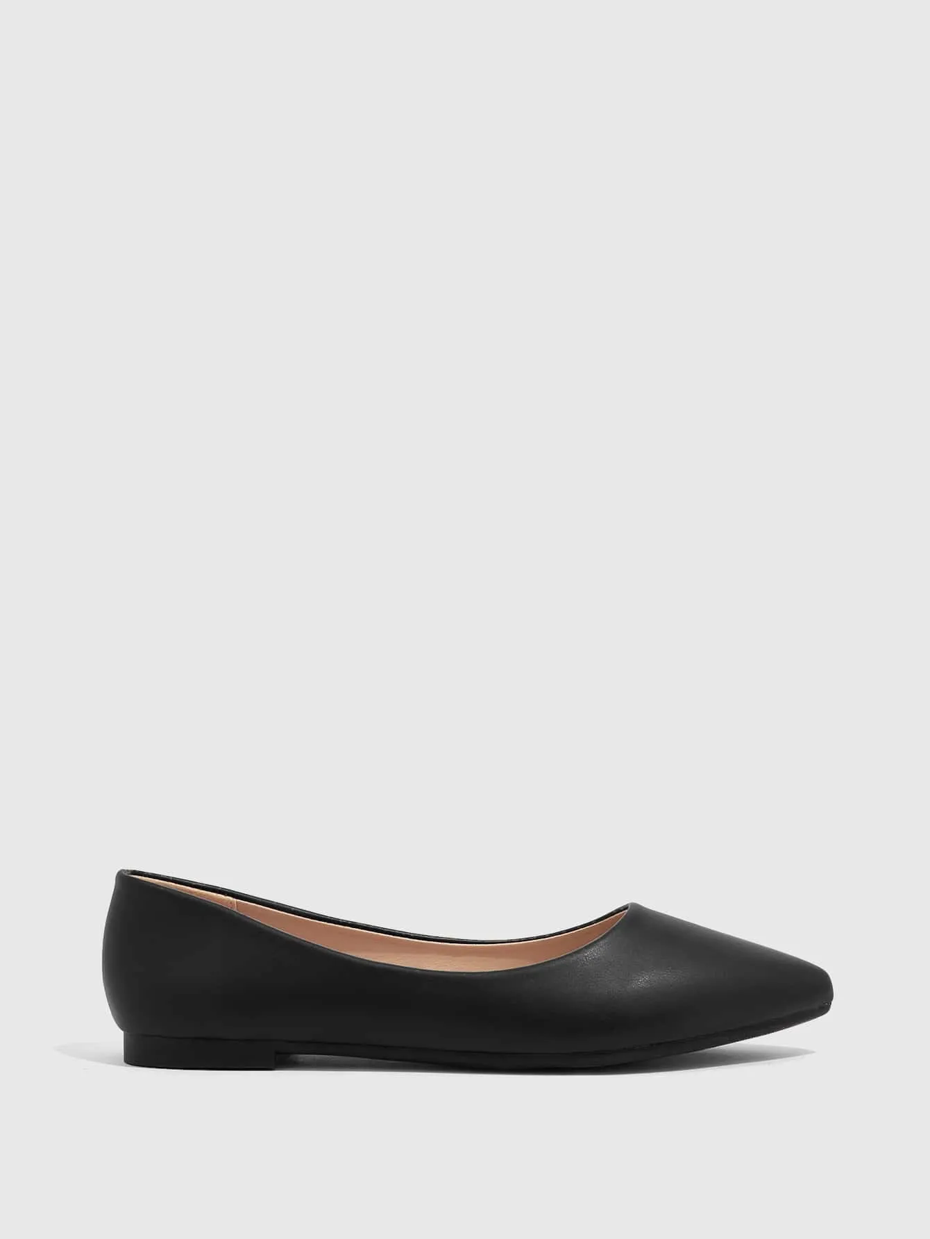 CUCCOO BIZCHIC Minimalist Point Toe Ballet Flats For Summer Vacation Shoes Summer Sale Back To School Shoes College Student Shoes