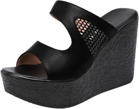 Fashion Platform Sandals for Women Comfortable Summer Platform Casual Dress Sandal Arch Support Elegant Sandals