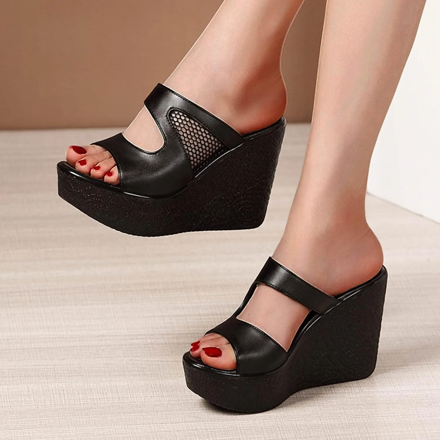 Fashion Platform Sandals for Women Comfortable Summer Platform Casual Dress Sandal Arch Support Elegant Sandals