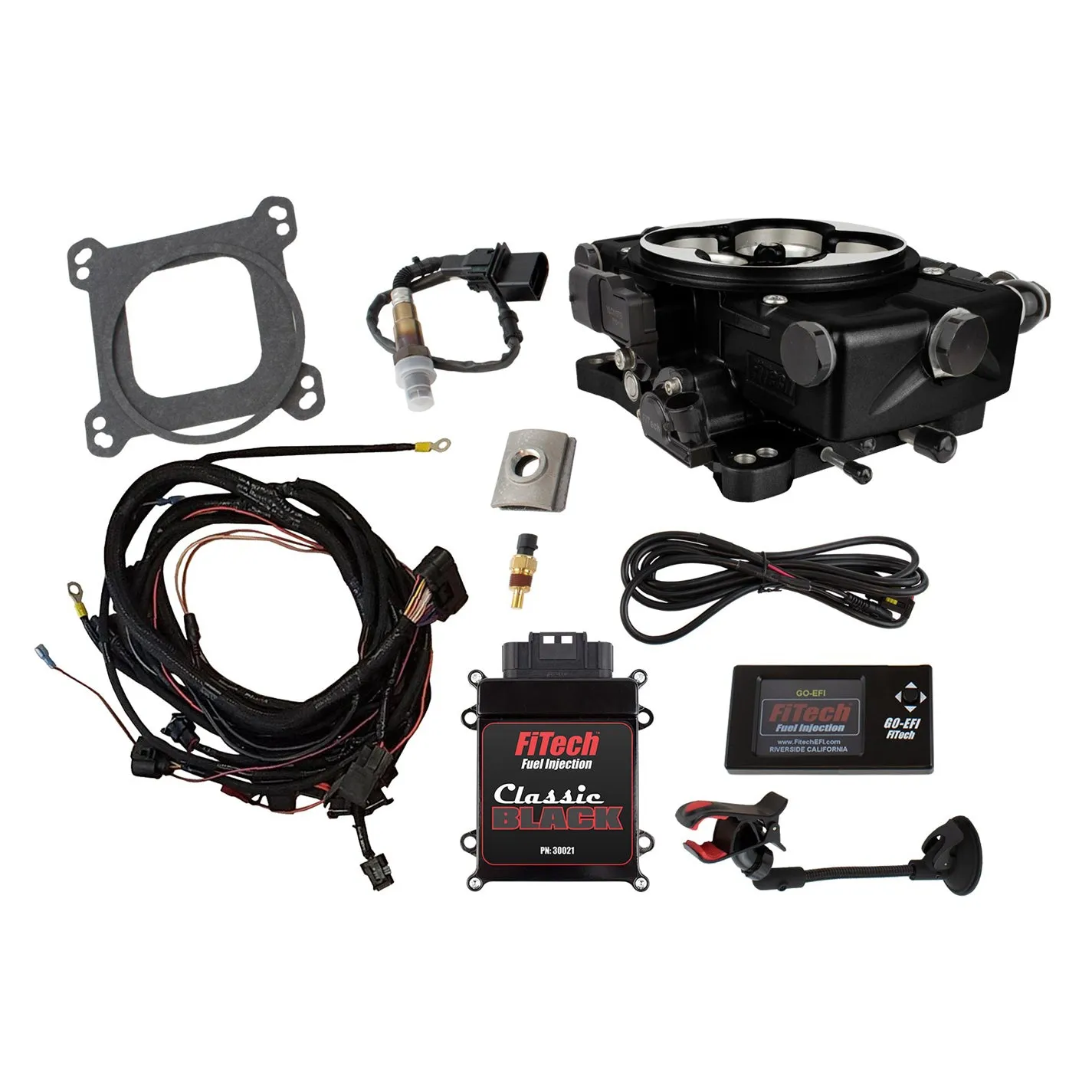 FiTech Go EFI Classic 550 HP EFI w/External ECU - Black