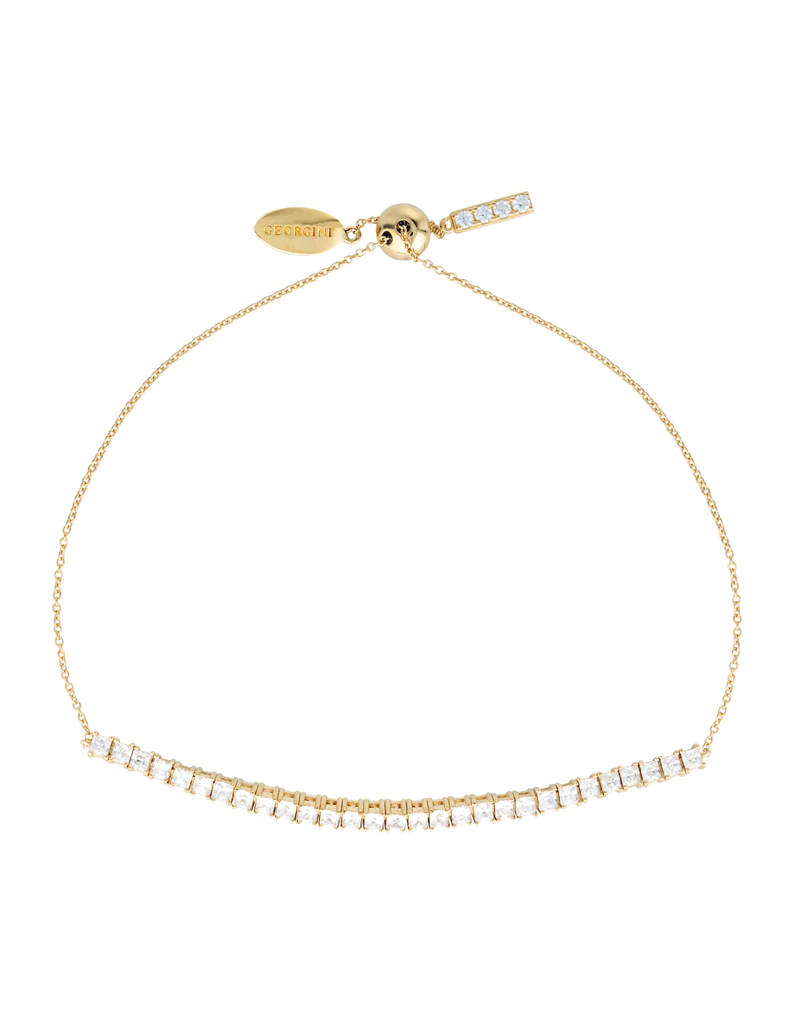 Georgini Iconic Bridal Vera 2mm Bracelet - Gold