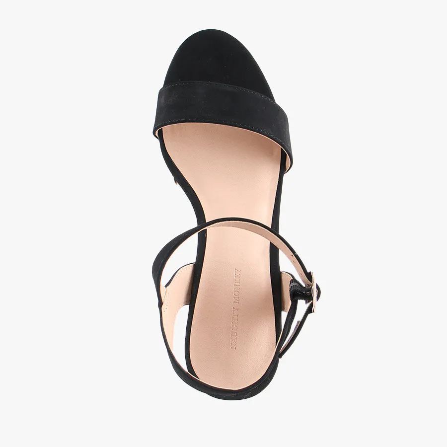 GODDESS BLACK NUBUCK