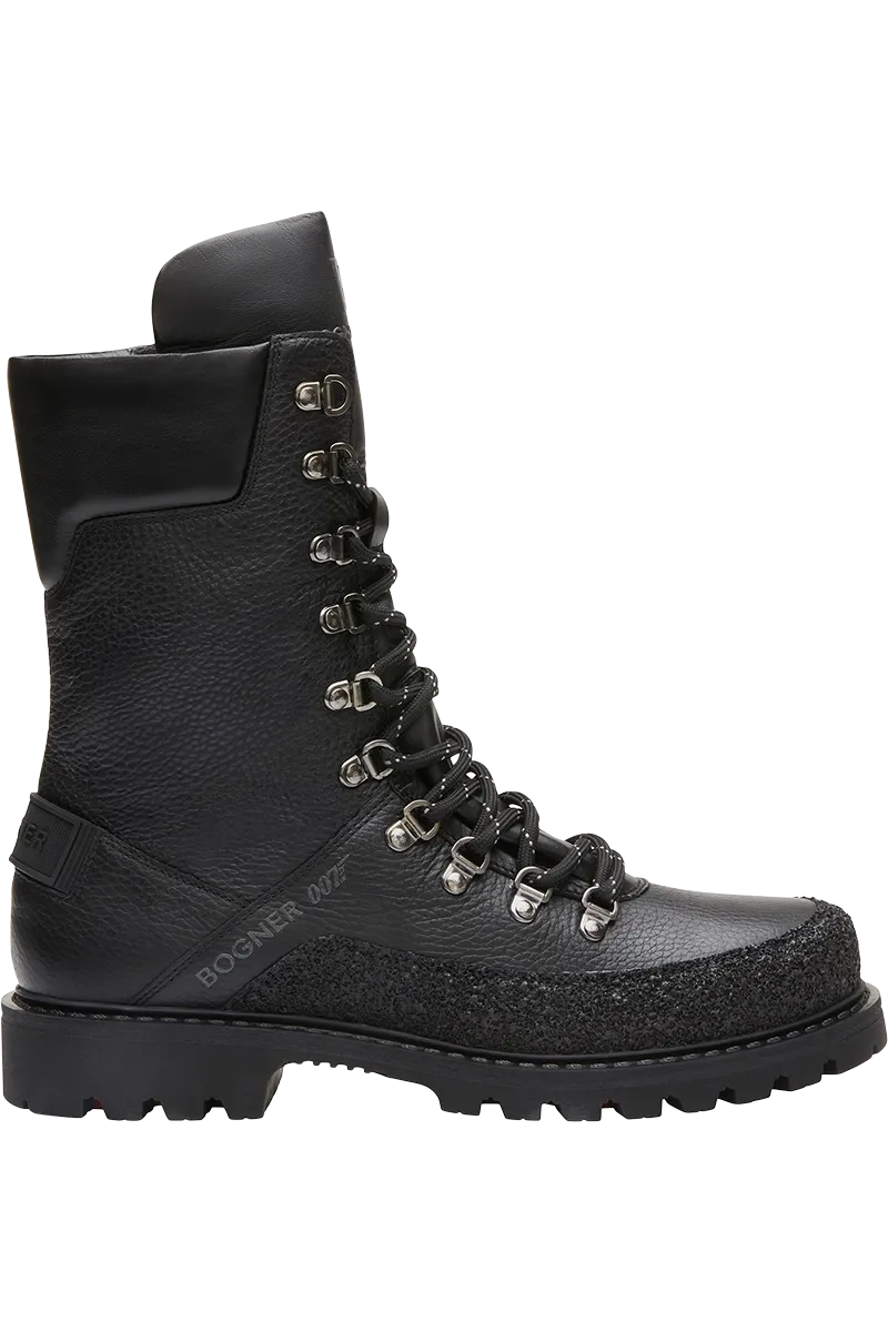 Helsinki James Bond 007 Shearling Spike Boots