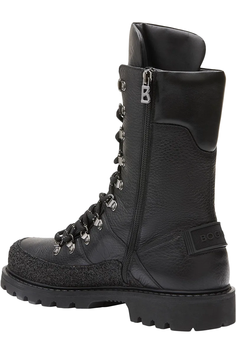 Helsinki James Bond 007 Shearling Spike Boots