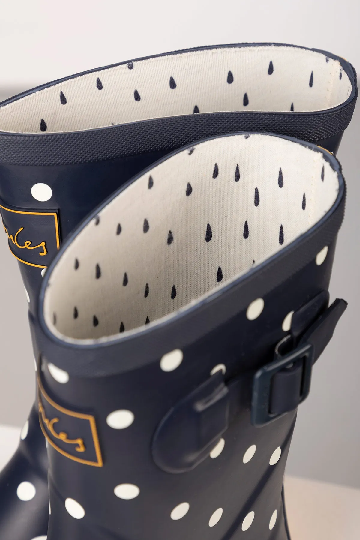 Mid-Height Joules Wellies with Enhanced Durability