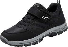 Mens Loafers & Slip-Ons Men Casual Shoes Fashionable New Pattern Solid Color Simple Thick Sole Hook Loop Four