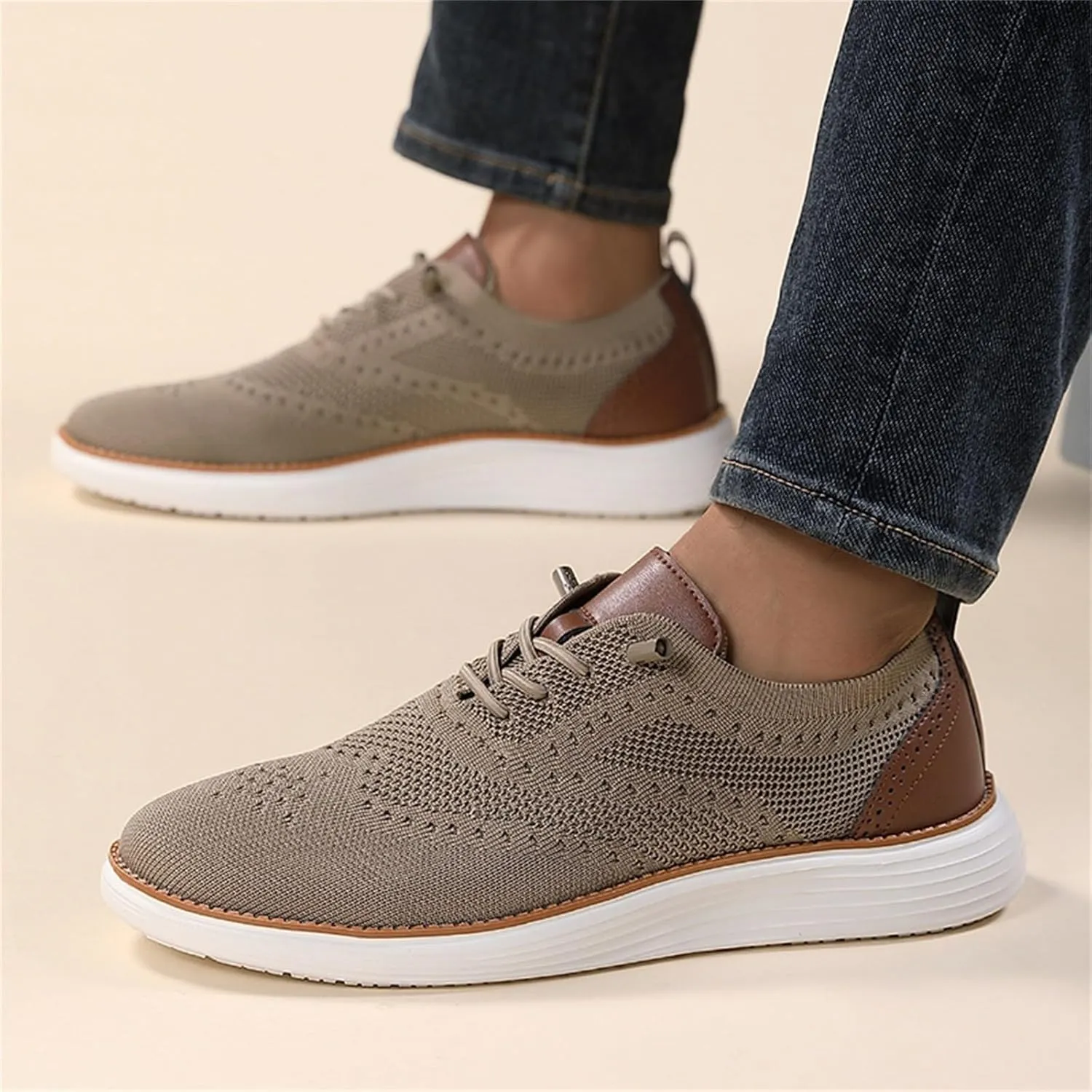 Mens Loafers & Slip-Ons New Running Sports Casual Shoes Flying Weaving Mesh Men Shoes Trendy Shoes