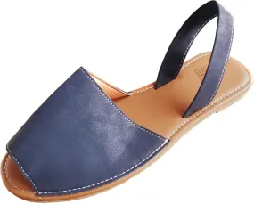 Roorsily Women's Comfortable Sandals Flat Bottom Fish Mouth Sandals Footwear Soft Leather Sandals Versatile Flat Sandal