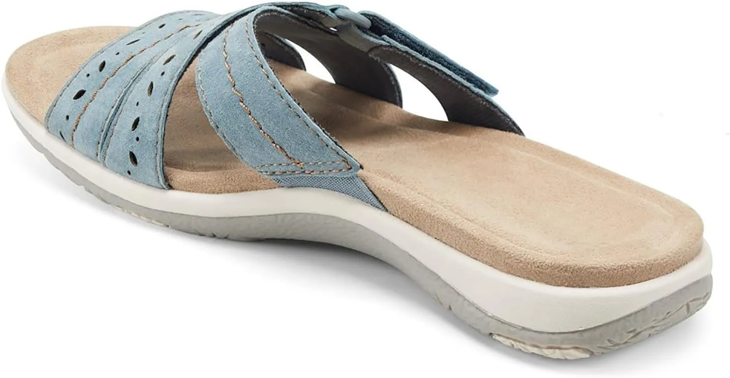 Sandals for Women Summer 2025 Comfortable Soft Sole Sandal Ladies Lightweight Athletic Sandal with Sustainable Slip on Sandals for Women 2025