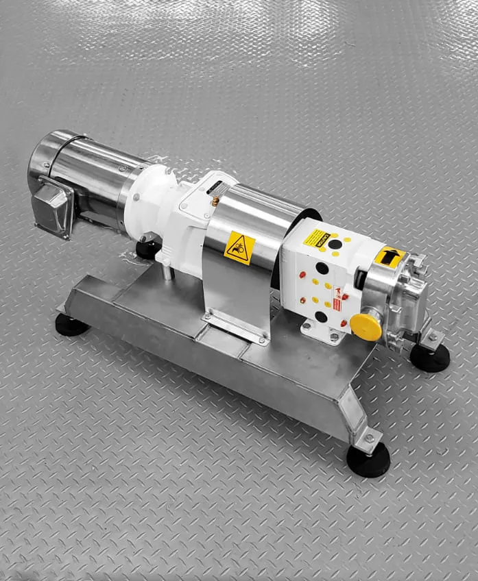 Sanitary Positive Displacement Pump B0100 Wright Flow Technologies