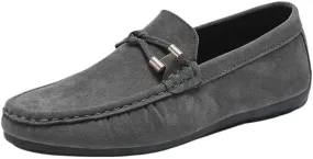 Spring Italian Luxury Designer Brand Suede Leather Shoes Business Office Dress Shoes for Man Brown Nightclub Party Loafers Man