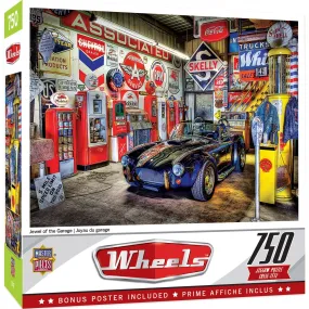 Wheels - Jewel of the Garage 750 Piece Jigsaw Puzzle