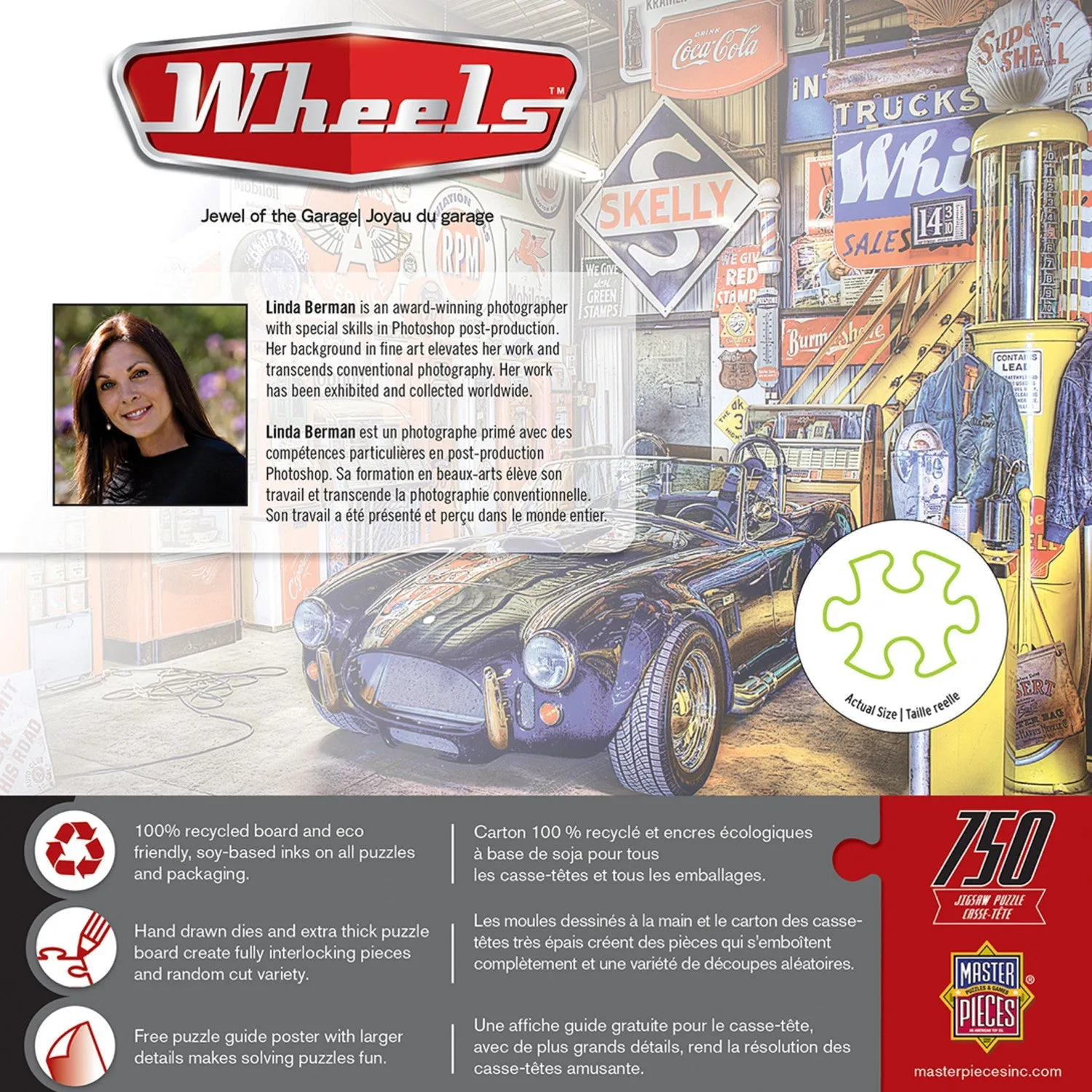 Wheels - Jewel of the Garage 750 Piece Jigsaw Puzzle