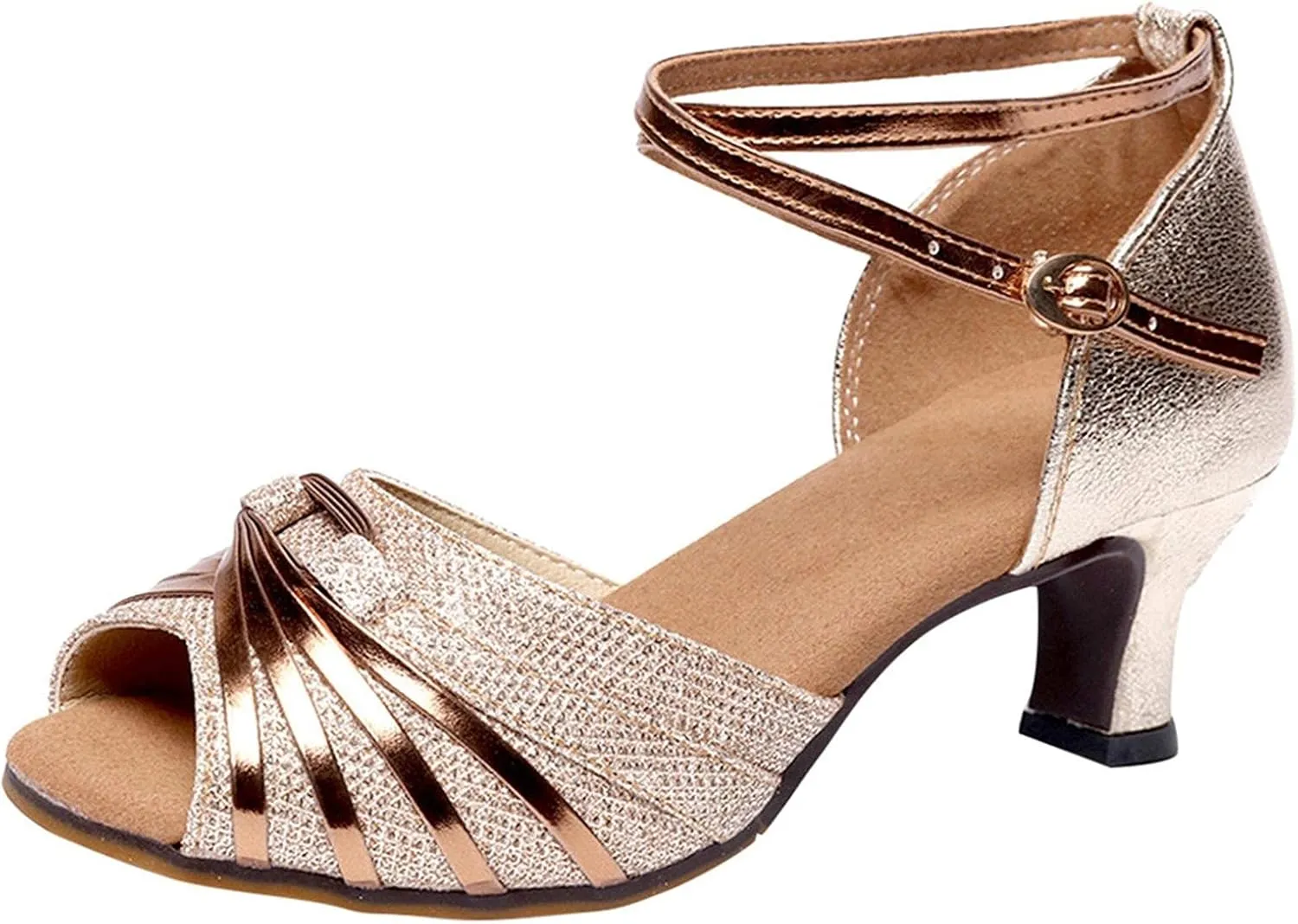 Women Dressy Summer Wedge Sandals, Womens Espadrille Sandals Open Toe Ankle Strap Platform Wedge High Heels Outdoor Casual Summer Dress Shoes 