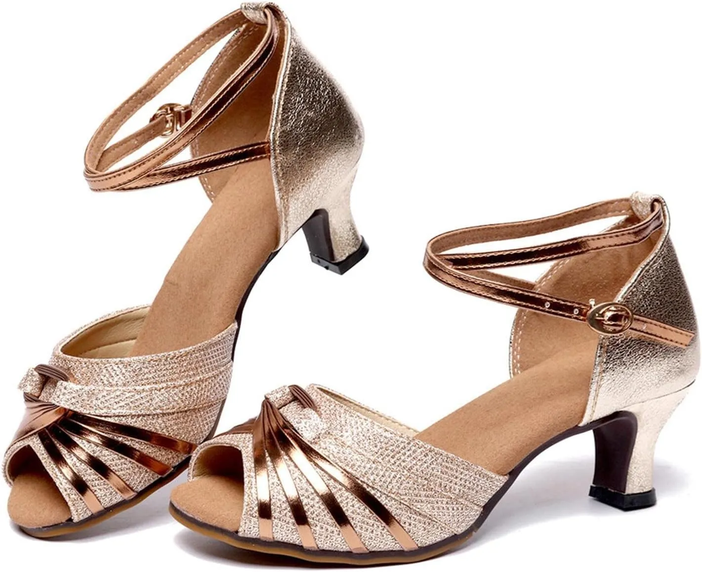 Women Dressy Summer Wedge Sandals, Womens Espadrille Sandals Open Toe Ankle Strap Platform Wedge High Heels Outdoor Casual Summer Dress Shoes 