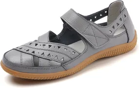 Women's Casual Slip On Shoes Comfortable Soft Flat Walking Sandals for Everyday Wear Lightweight Breathable Design