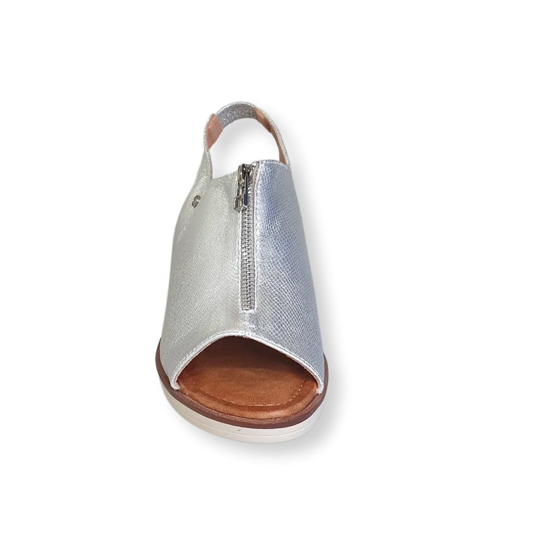 Zanni & Co Womens Sandal Bhairab One Chrome Shine